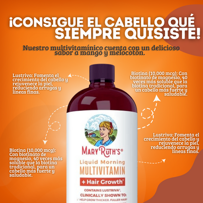 Mary´s Ruths Multivitaminico - Tu cabello soñado: más sano, brillante y largo