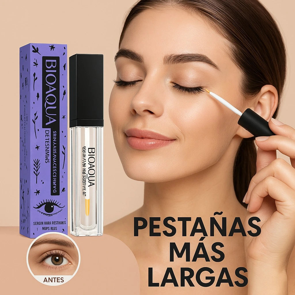 Serum Bioaqua - Crecimiento de pestañas y cejas