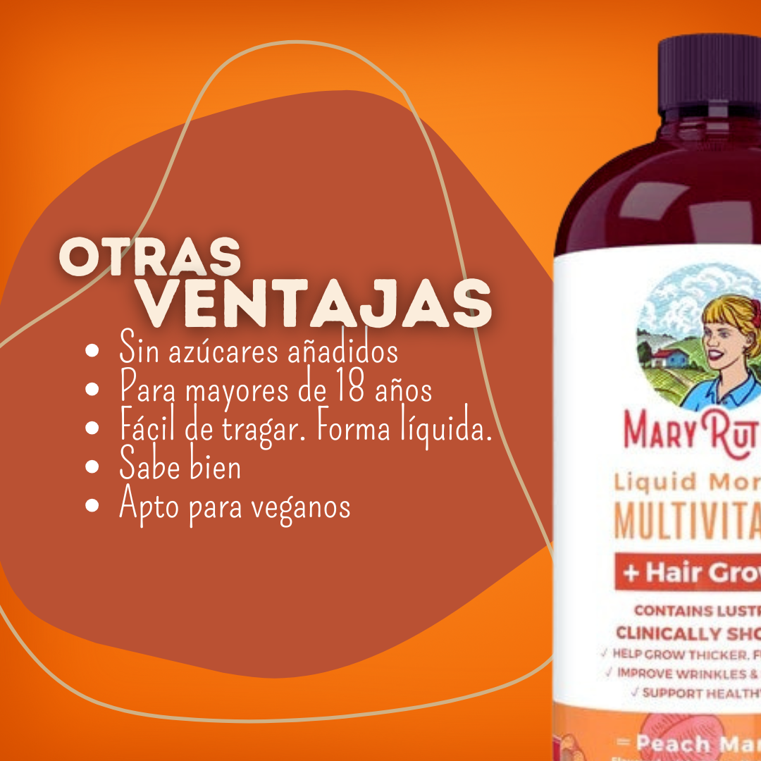 Mary´s Ruths Multivitaminico - Tu cabello soñado: más sano, brillante y largo