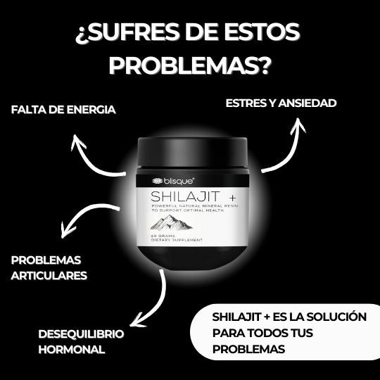 Shilajit Plus- Suplemento Natural